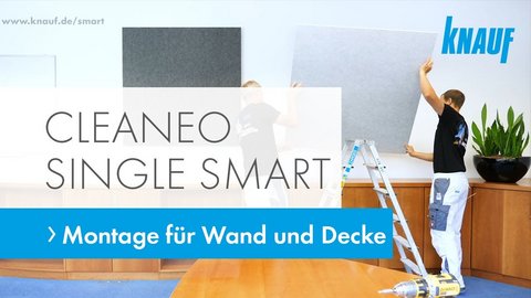Cleaneo Single Smart - Montage für Wand und Decke